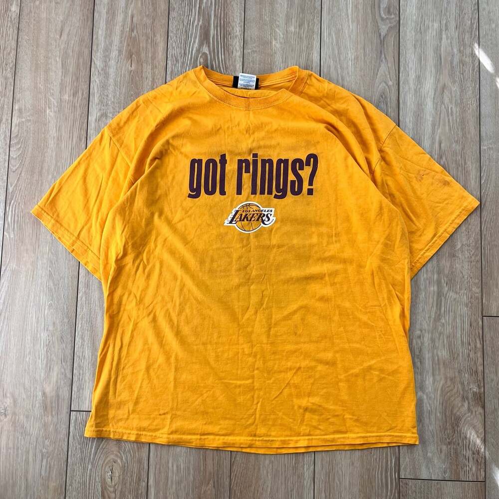 Los Angeles Lakers Got Rings? T-Shirt Gold